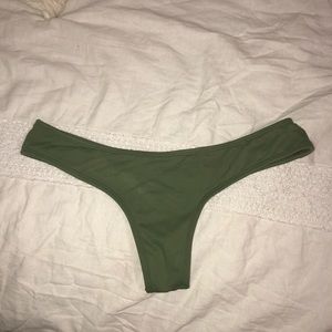 Midori whale tail bikini bottoms